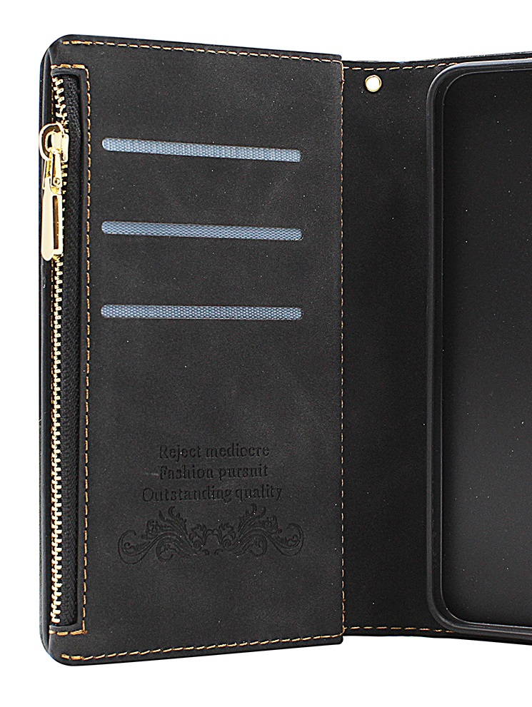 billigamobilskydd.se XL Standcase Luksuskotelo puhelimeen Huawei P30 (ELE-L29)